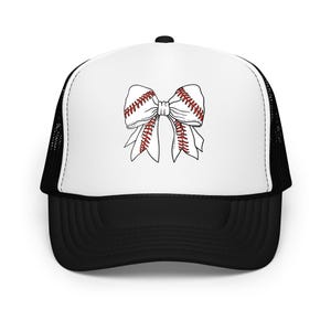 Baseball Coquette Trucker Hat,Ball Trucker Hat,Otto Trucker Hat,Sports Merch,Sports Hats,Softball Mom,Baseball Mom,Gift for Mom,Gift for Her