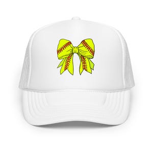 Casquette trucker coquette de softball, Casquette trucker ball, Casquette trucker Otto, Produits dérivés de sport, Chapeaux de sport, Maman de softball, Maman de softball, Cadeau pour maman, Cadeau pour elle
