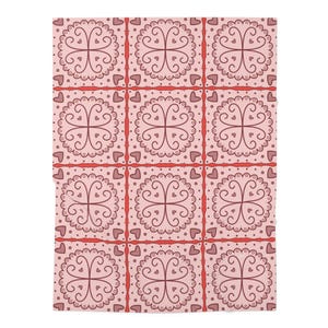 Baby Swaddle Blanket - Girl Pattern, Infant Wrap, Newborn Swaddle, Baby Shower Gift, Nursery Bedding