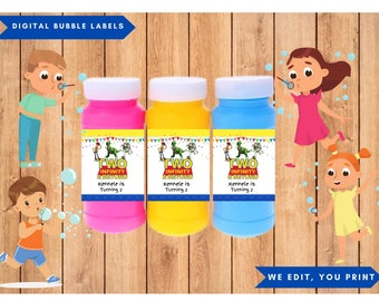 Digital Toy Story Bubble Labels, Toy Story Birthday Party, Toy Story Party Favours, Digital and Printable