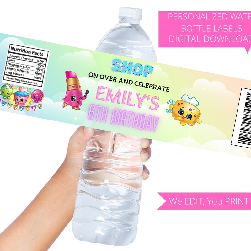Shopkins Labels - Etsy