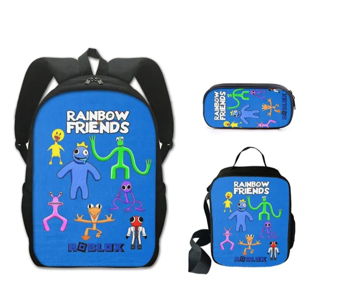 New Escape Door Doors Roblox Figura Três peças School Bag Mochila