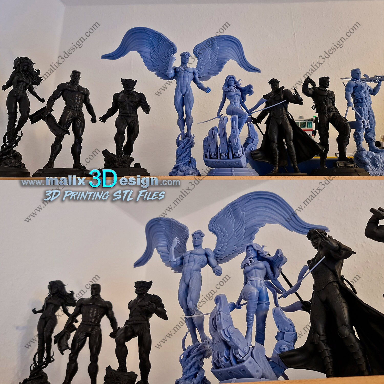 ANGEL Xmen Resin Statue Model Kit 1/10 Scale Sculpture Etsy