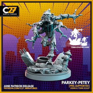 Man Spider 40mm Scale Miniature | Crisis Protocol Proxy | C27