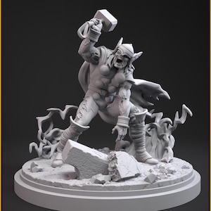 Zombie Thor (40mm)  | Crisis Protocol Proxy | C27