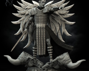 Jarek, Angelic General | Stormborn Collectibles | DnD Miniature | Pathfinder Miniature | Stormborn Collectibles