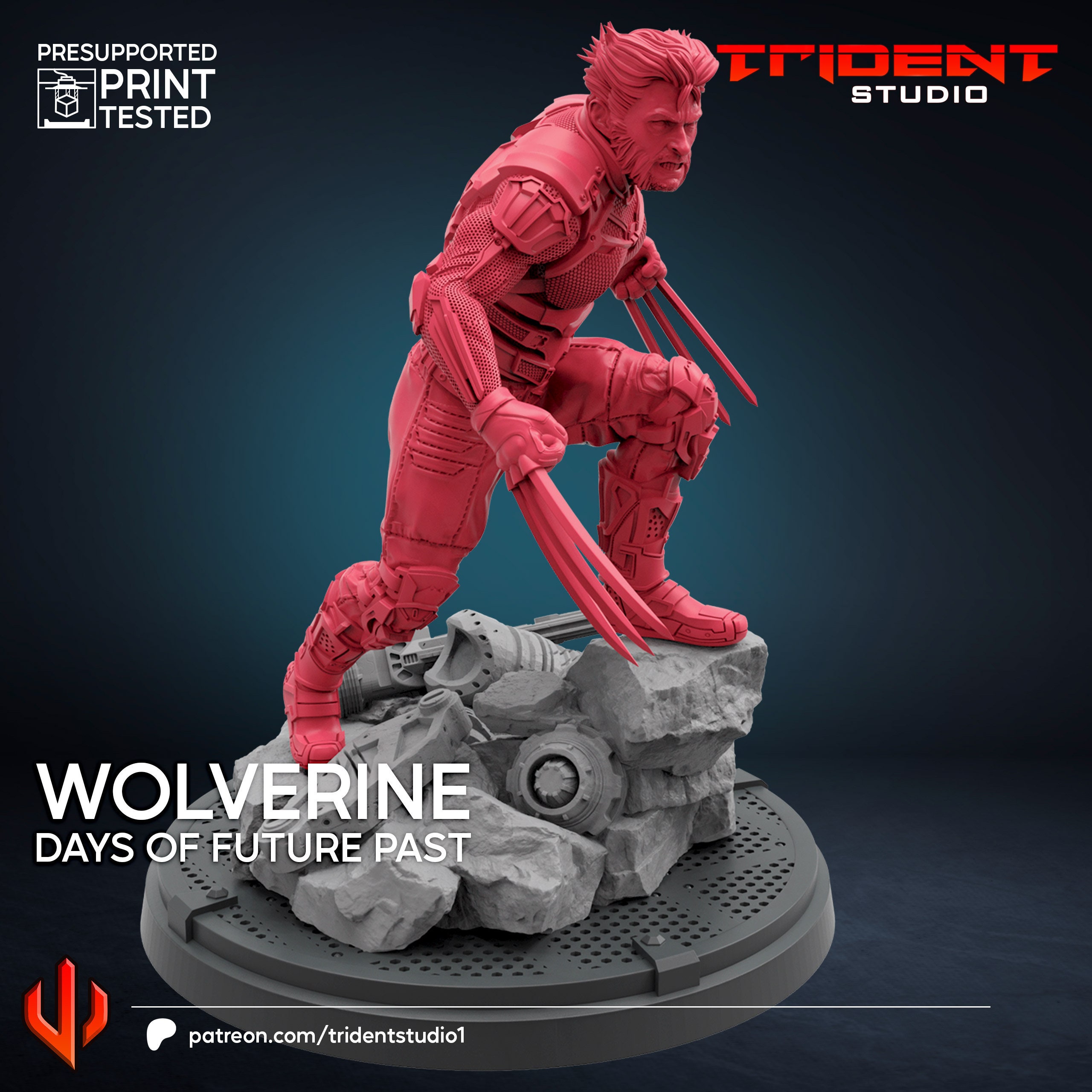 Wolverine Days of Future Past - Marvel: Crisis Protocol Proxy