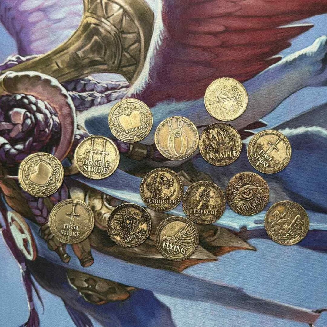 Premium MTG Keyword Ability Tokens | Magic the Gathering | Brass ...