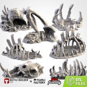 Gigantic Bones | 28mm-32mm | Tabletop Terrain
