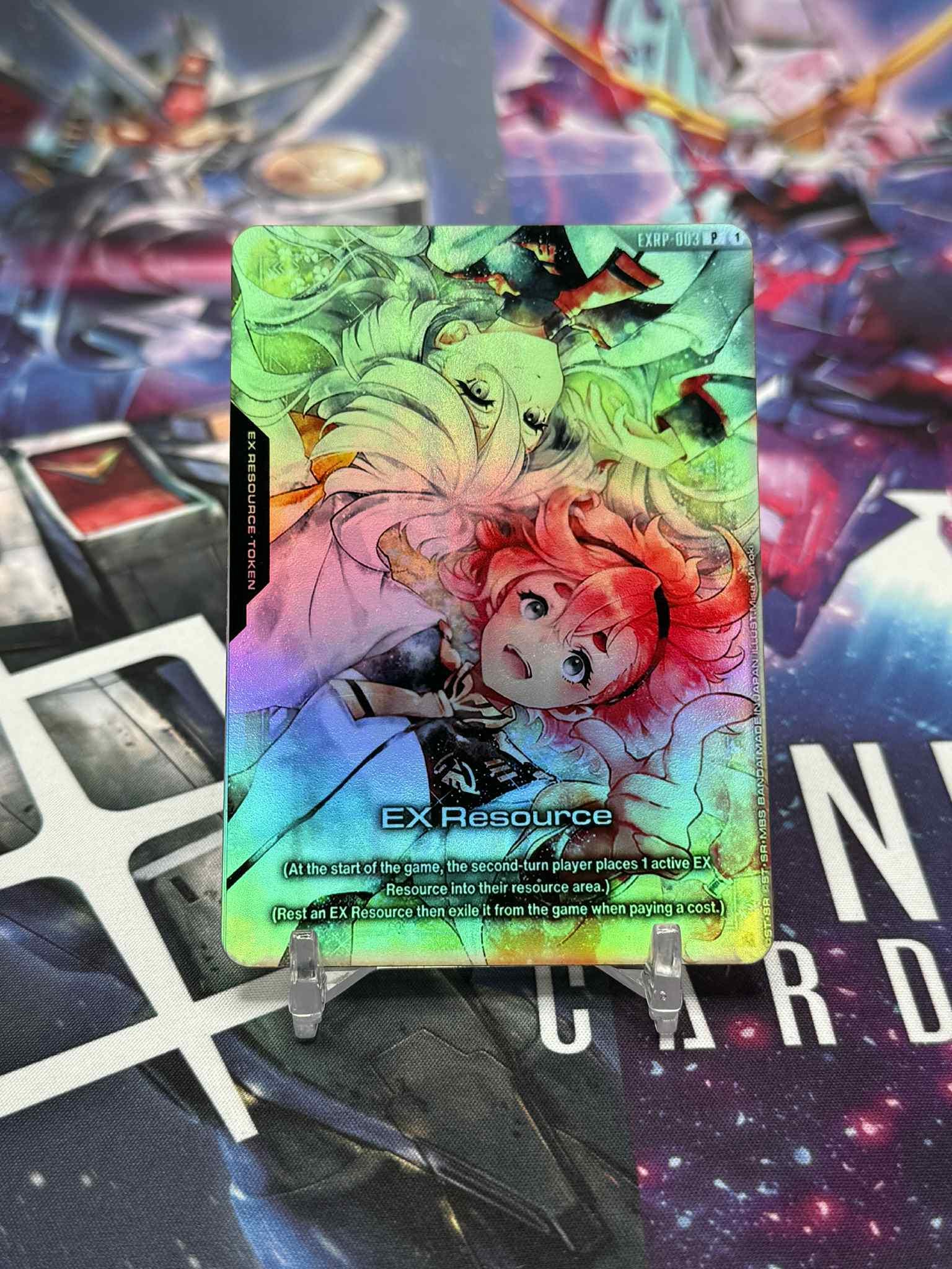thumbnail interactive-video image 1 of 2025 Gundam War TCG Jacques Dorokis EXRP-002 Promo Card - Chinese, Bandai, Near Mint 1 of 3