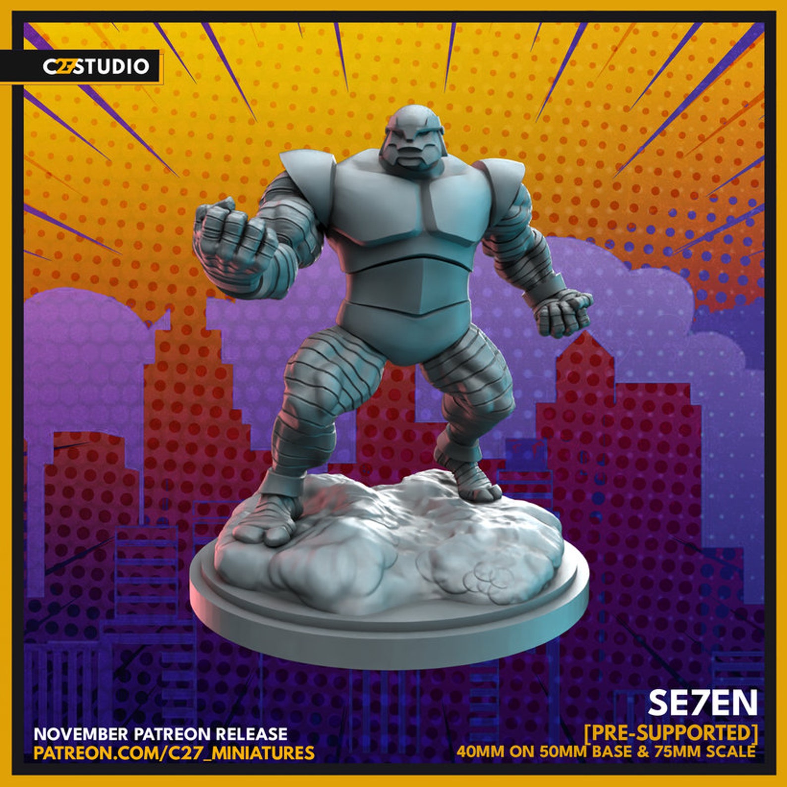 The Box (alpha Flight) 40mm Scale Miniature | Crisis Protocol Proxy ...