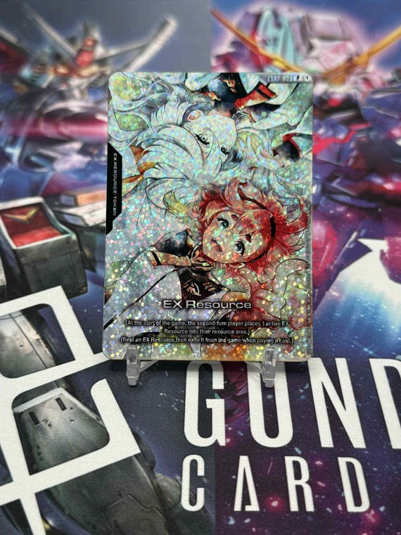 Custom Gundam TCG EX Resource Foil Proxy Cards: Luster Card Stock