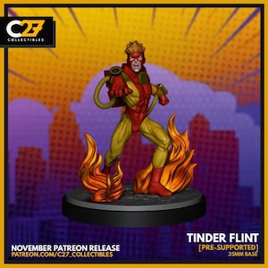 Pyro 40mm Scale Miniature | Crisis Protocol Proxy | C27