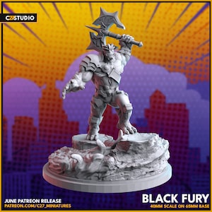 Black Dwarf X | 40mm Scale Miniature | Crisis Protocol Proxy | C27