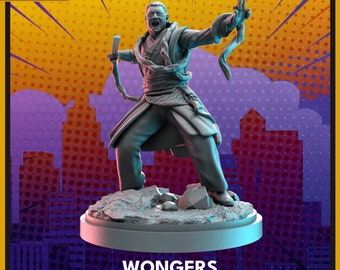 Wong 40mm Scale Miniature | Crisis Protocol Proxy | C27