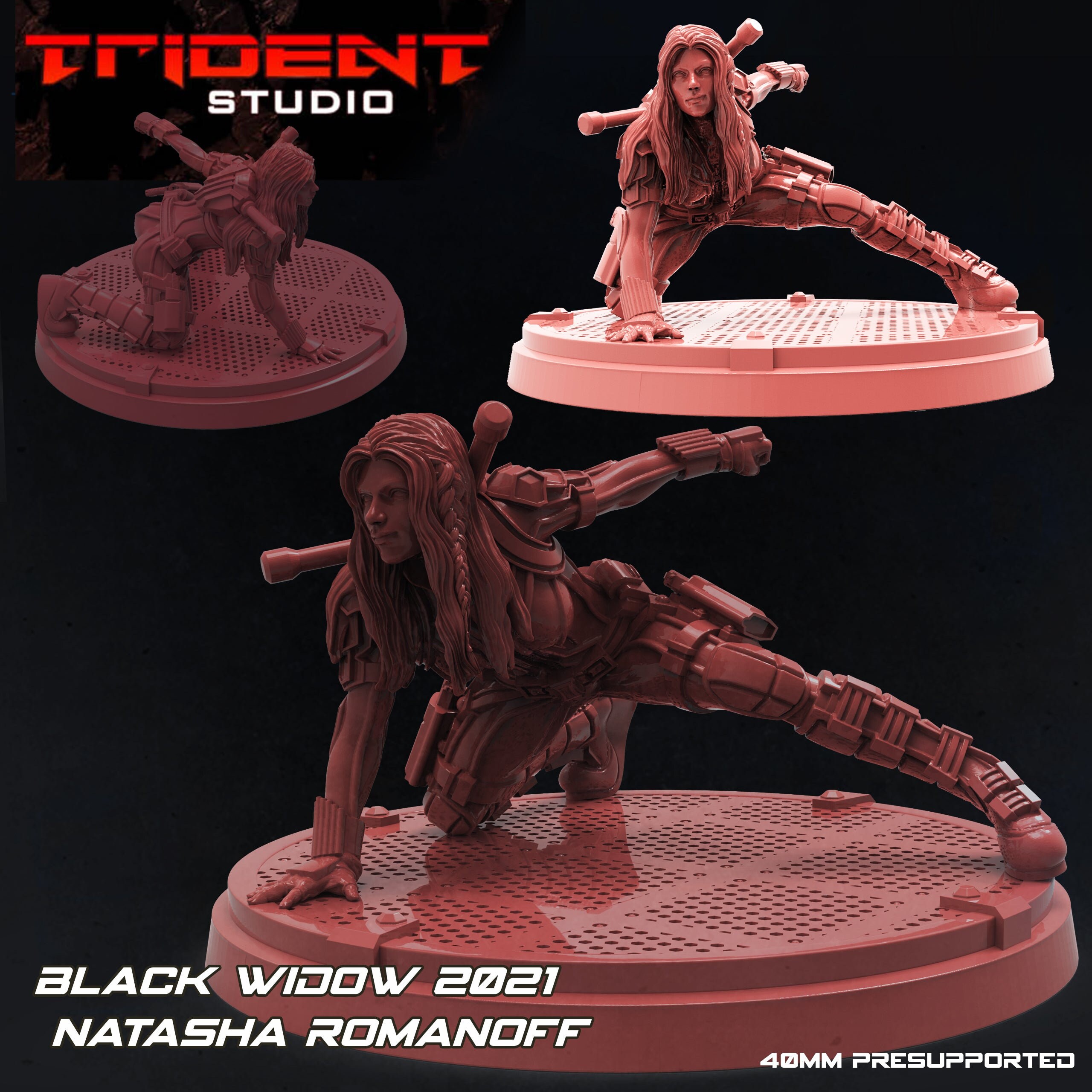 Natasha Romanoff - Marvel: Crisis Protocol Proxy | Trident Studios