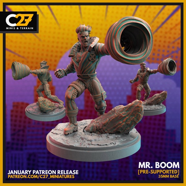 Havok 40mm Scale Miniature | Crisis Protocol Proxy | C27