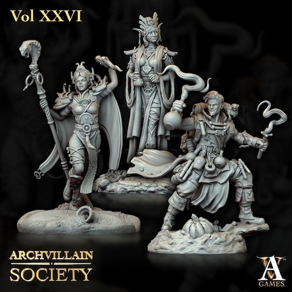 Archvillain Society Vol. XXVI | Archvillain Games | Fantasy | DnD | RPG | Tabletop | Miniature