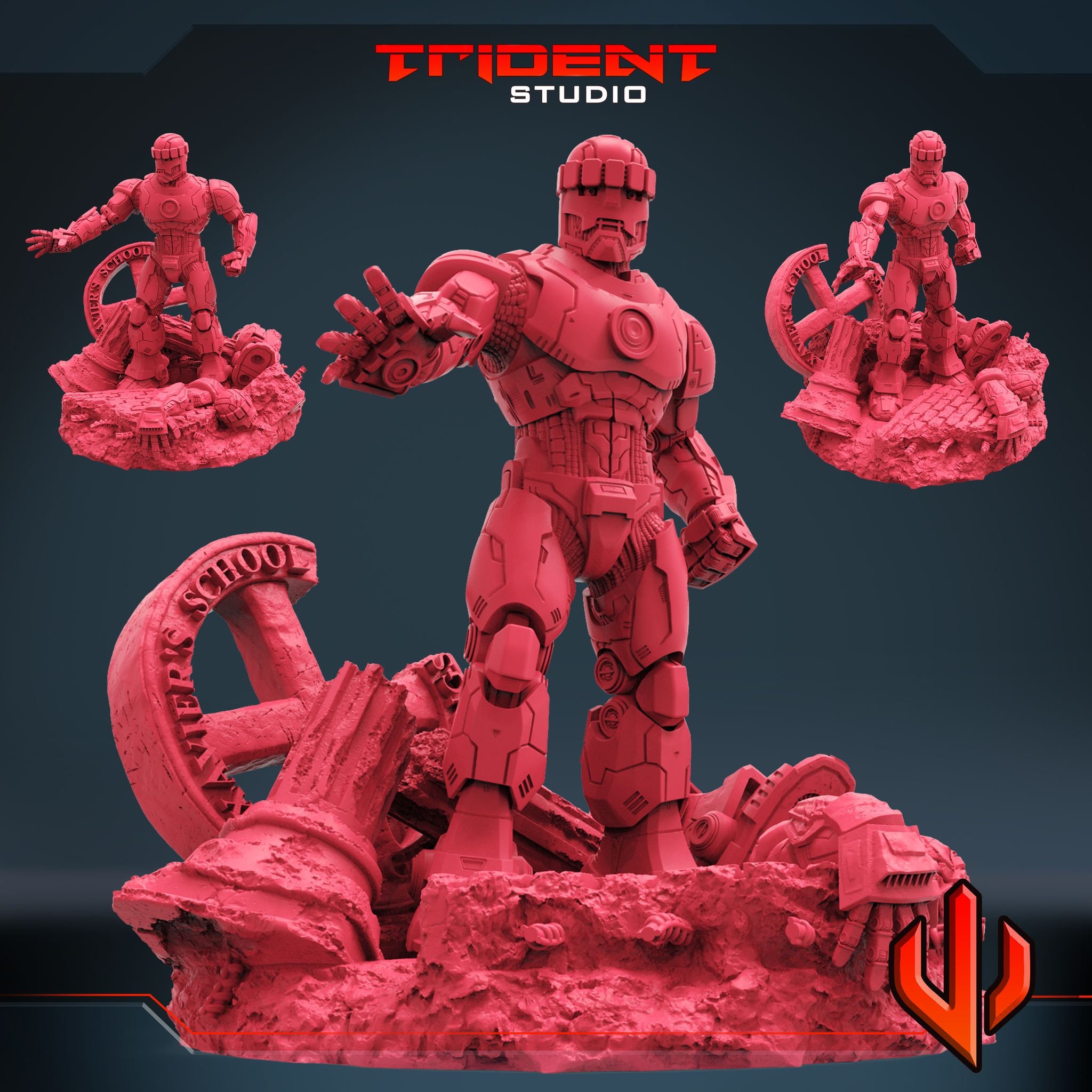 Sentinel (A) - Marvel: Crisis Protocol Proxy | Trident Studios - Etsy