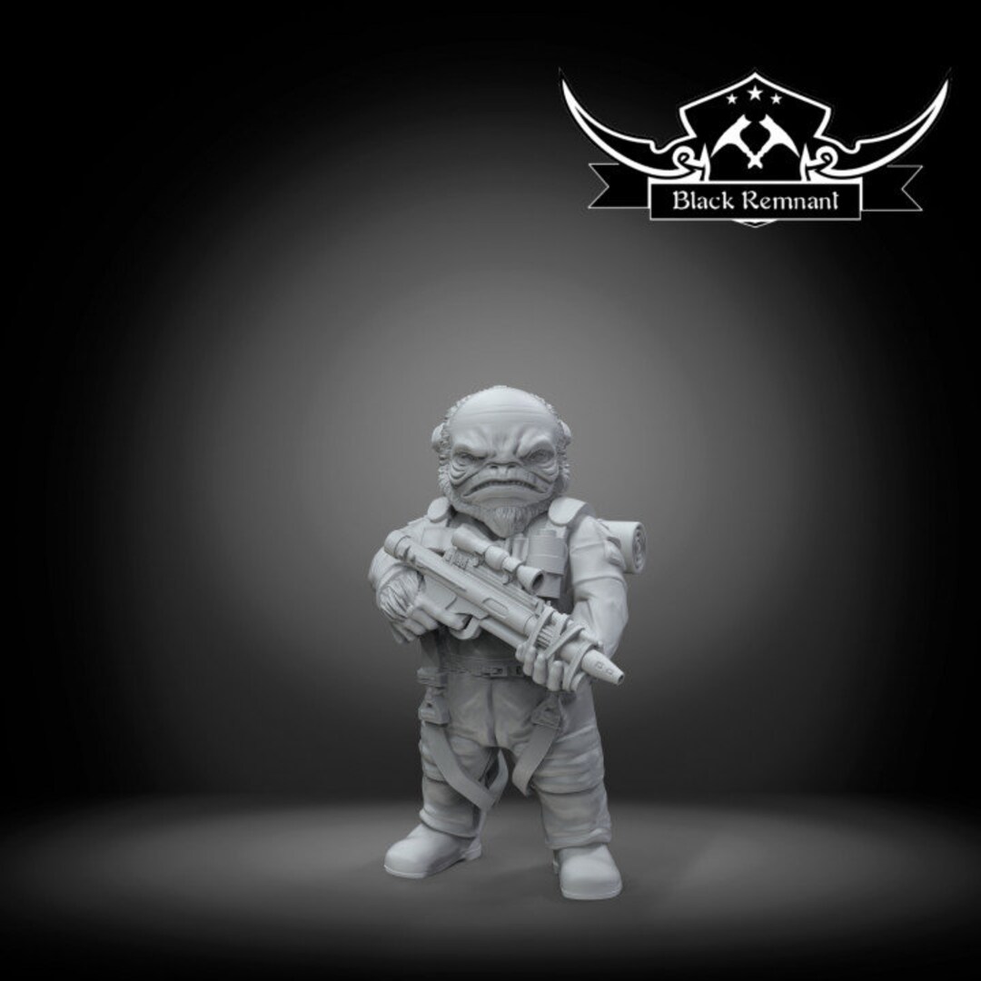 Weeteef Cyu-bee - Star Wars Legion Proxy | Black Remnant - Etsy