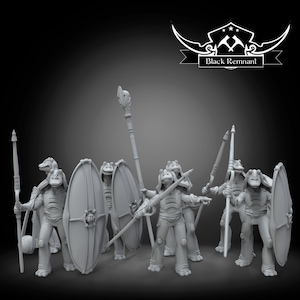 Aquatic Alien Troopers - Star Wars Legion Proxy | Black Remnant