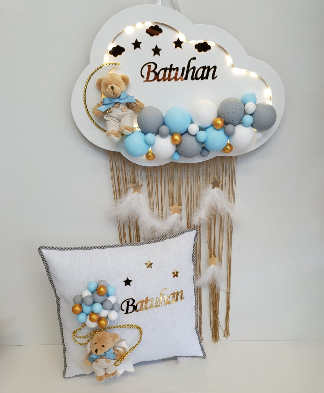 Personalized Led Baby Door Decoration,kids Room Decorations,hospital