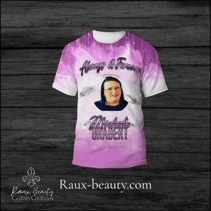 3D Custom Memorial Shirt