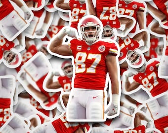 Adesivo flessibile Travis Kelce Adesivo flessibile Travis Kelce Adesivo Travis Kelce Adesivo Kansas City