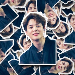 Jimin Sticker |  Stickers | Bangtan Sticker | Vinyl Decal for Laptop, Tumbler, Phone