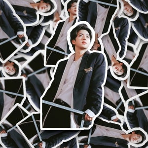 Jin-sticker | Stickers | Bangtan-sticker | Vinyl sticker voor laptop, tuimelaar, telefoon