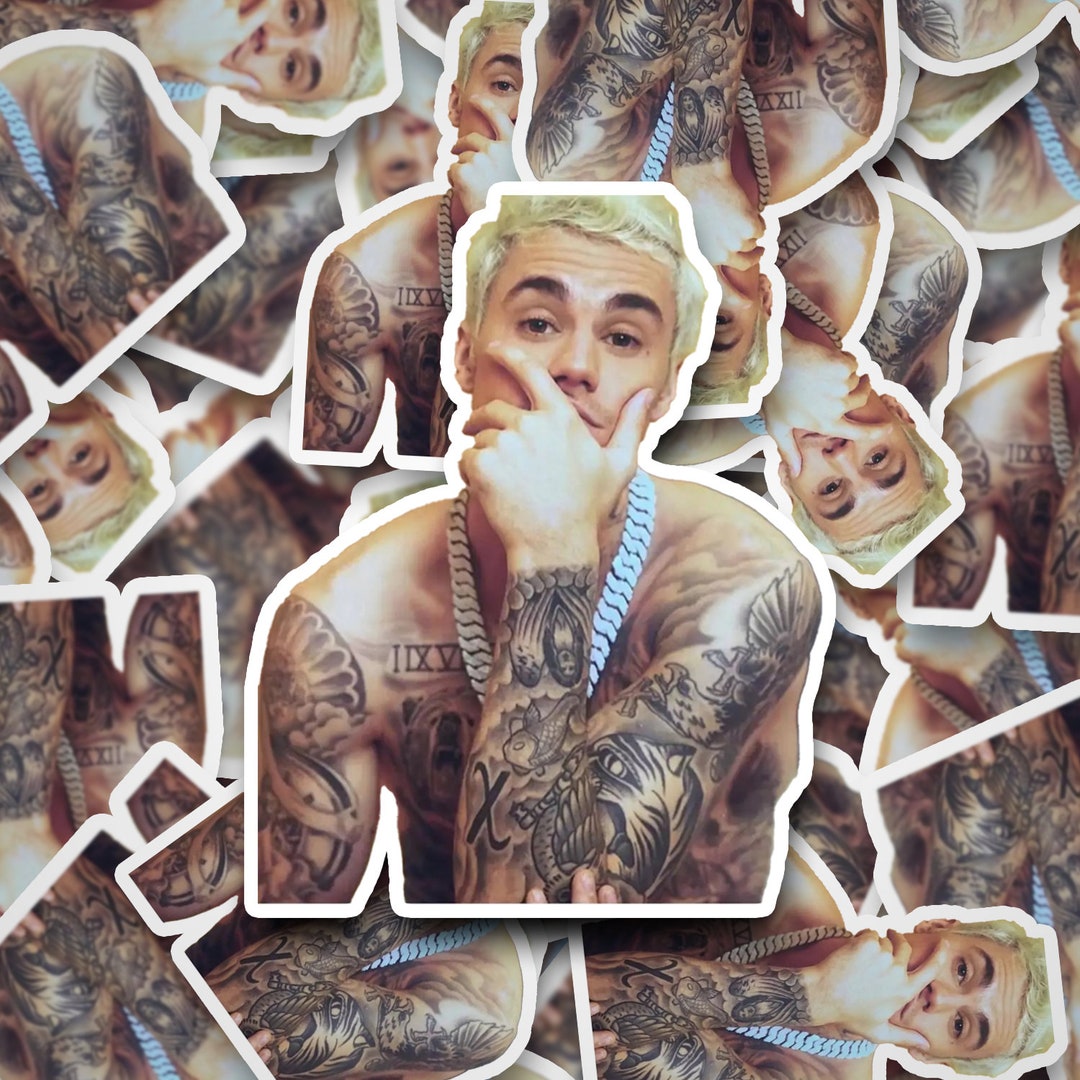 Justin Bieber Sticker Justin Bieber Stickers Justin Bieber Merch Vinyl