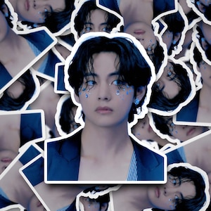 Taehyung Sticker |  Stickers | Bangtan Sticker | Vinyl Decal for Laptop, Tumbler, Phone