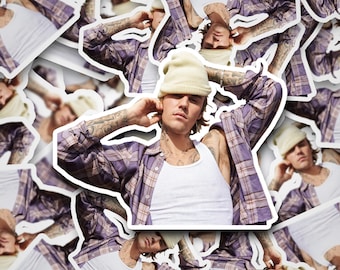 Justin Bieber Sticker | Justin Bieber Stickers | Justin Bieber Merch | Vinyl Stickers