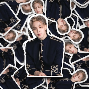 Jimin Muse Sticker 2 | Jimin Stickers | Bangtan Sticker | Vinyl Decal for Laptop, Tumbler, Phone
