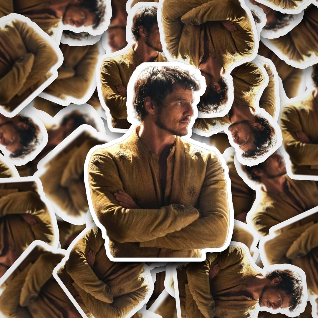 Pedro Pascal Sticker Pedro Pascal Vinyl Decal for Laptop, Tumbler ...