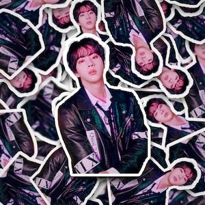 Jin Sticker |  Stickers | Bangtan Sticker | Vinyl Decal for Laptop, Tumbler, Phone