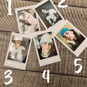 Justin Bieber Mini Photos | Justin Bieber Polaroids | Justin Bieber Pictures | Justin Bieber Merch