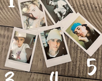 Justin Bieber Mini Photos | Justin Bieber Polaroids | Justin Bieber Pictures | Justin Bieber Merch