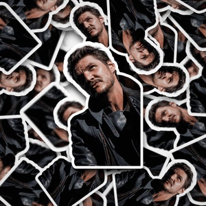 Pedro Pascal Sticker  Pedro Pascal       Vinyl Decal for Laptop, Tumbler, Phone