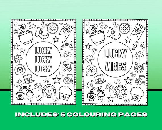 St Patrick's Day Coloring Book: Personalized St Patrick's Day
