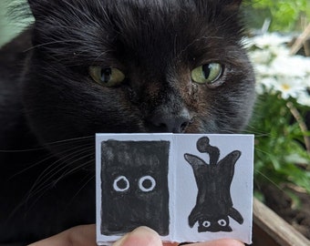 Mini Zine Black Cat Ki