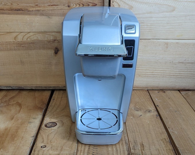 KEURIG Model B31 Single Cup Silver Gray Electric Kcup Pod Coffee Maker Kitchen Appliance