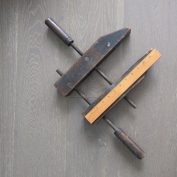 Antique Screw Clamp Etsy