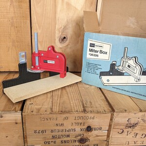 Craftsman store miter box