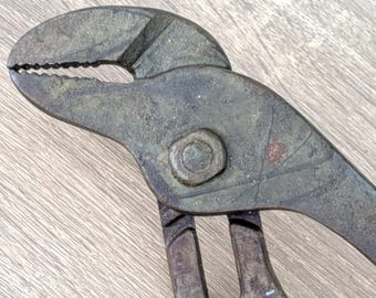 Pinze Kraeuter 710-10 Vintage Channel Lock Style 10 pollici di lunghezza utensile manuale tuttofare falegname meccanico idraulico creatore di gioielli regalo da collezione