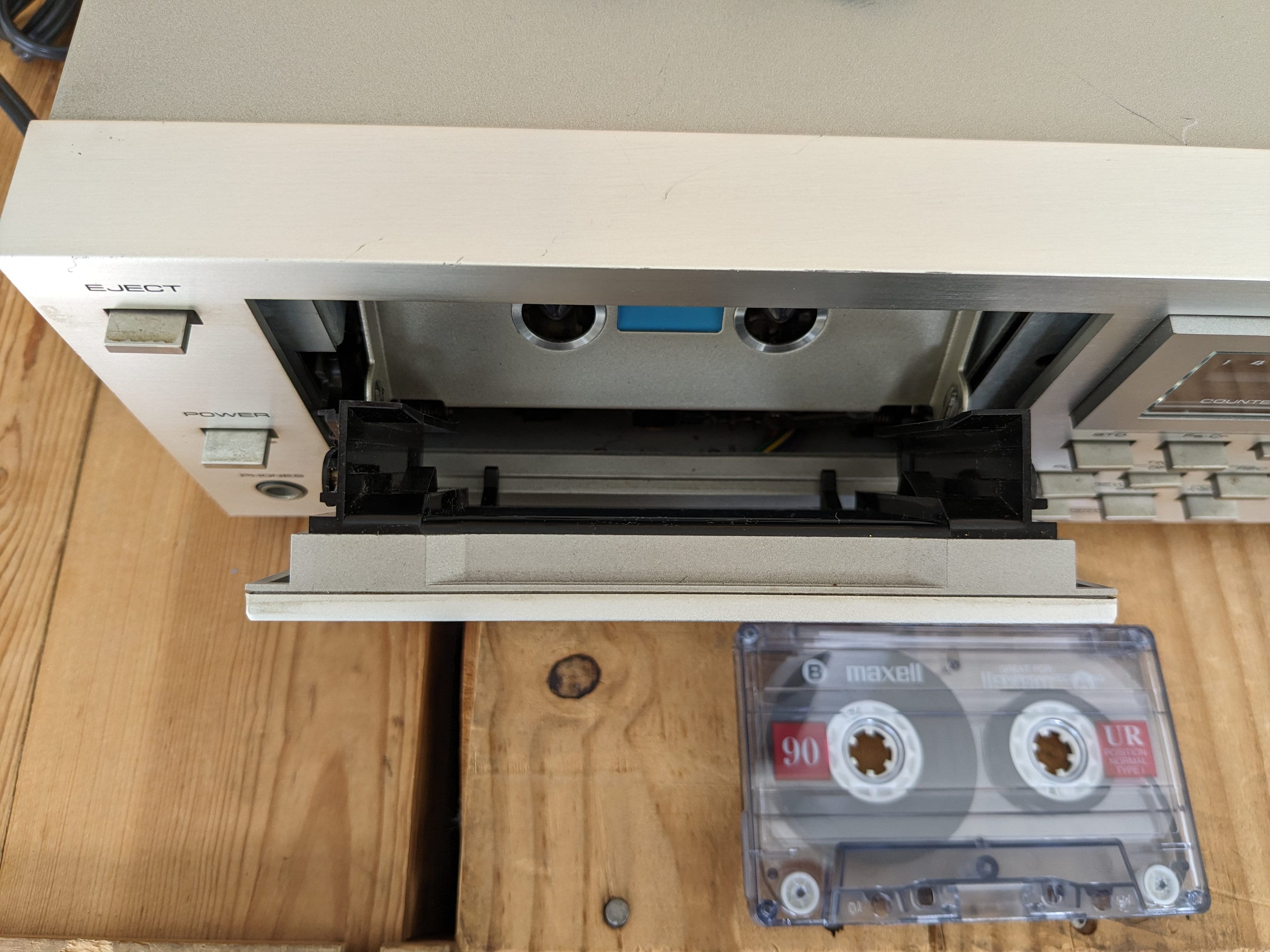 Buy PIONEER CTF755 Stereo Cassette Tape Deck. Rewind Not Working but