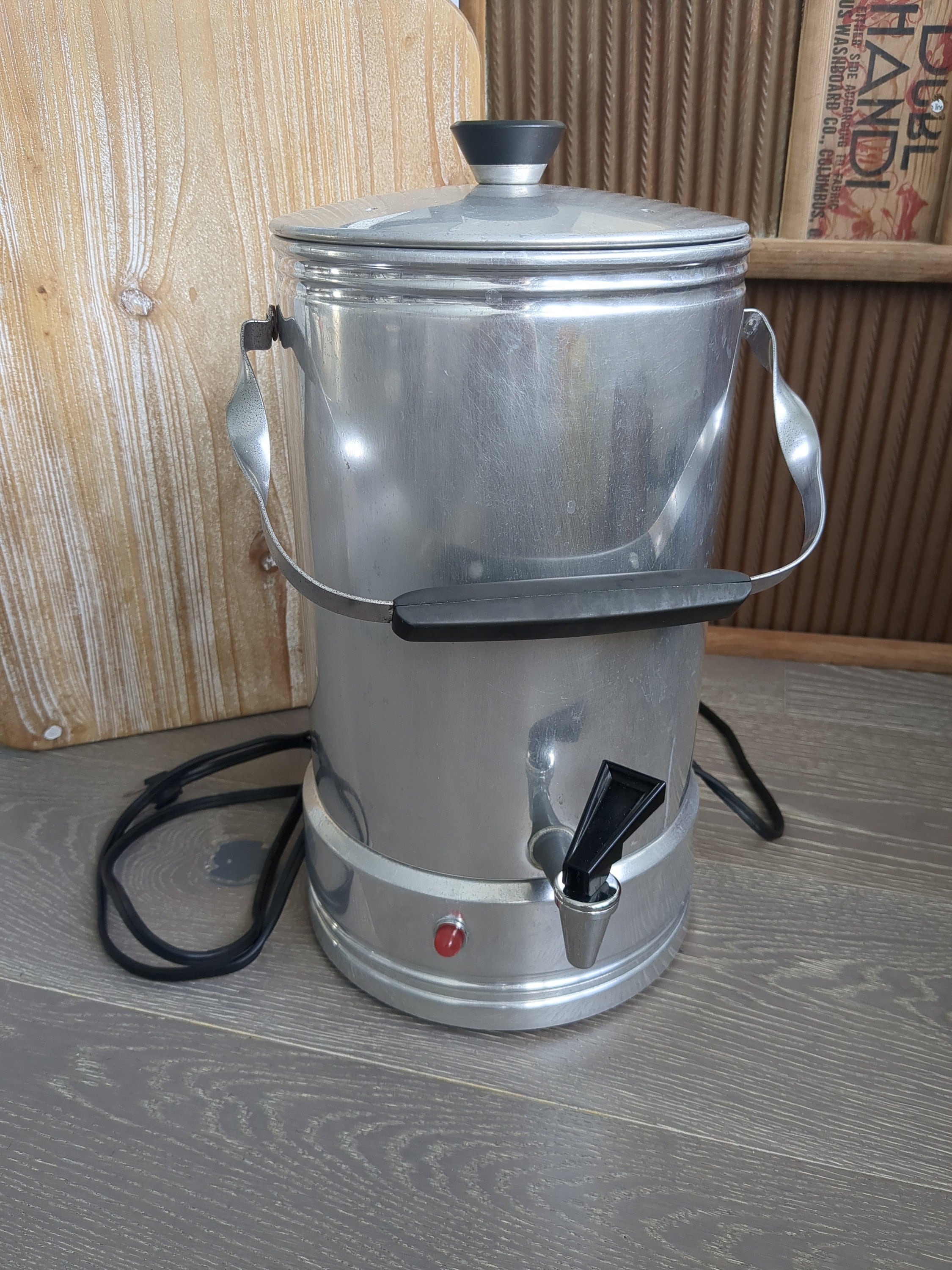 Retro Sunbeam CoffeeMaster 10 Cup Coffee Maker 70 s Vintage Harvest Gold  Flower