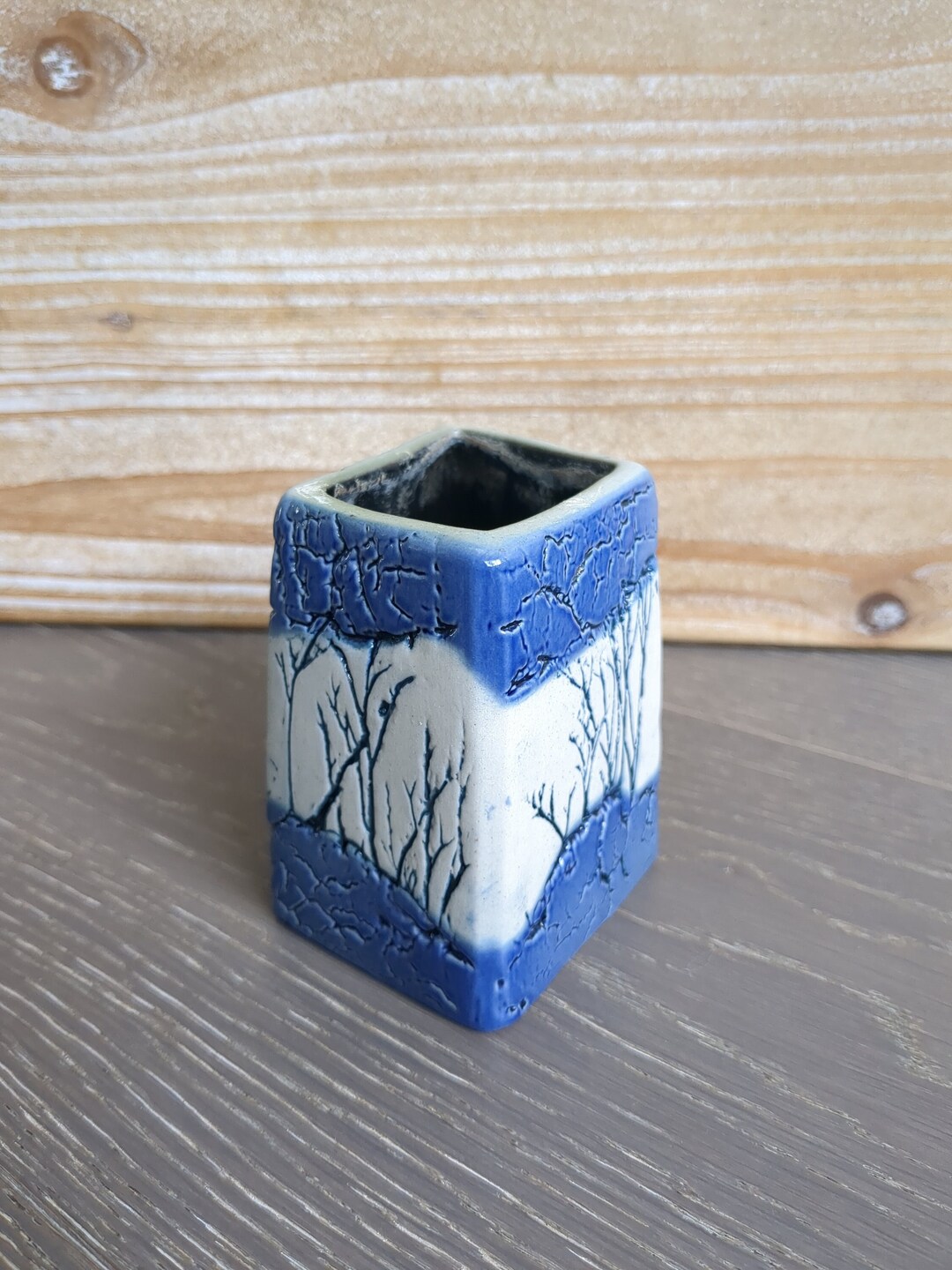 マレーシア作家　TENMOKU POTTERY 天目　フラワーベース　花器 il_1080xN.4776527511_gbb2.jpg