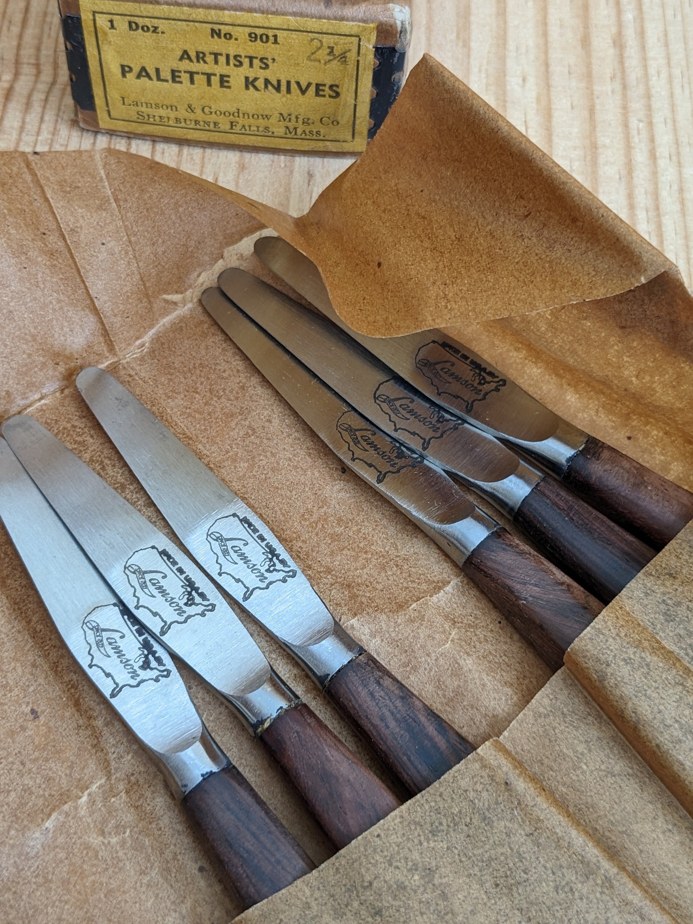 Lamson Vintage Knife 9-Piece In-Drawer Knife Block Set