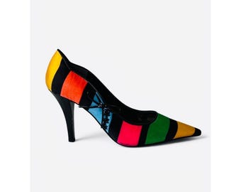 Décolleté a punta color block modello "Alison" di J. Renee – Taglia 8.5
